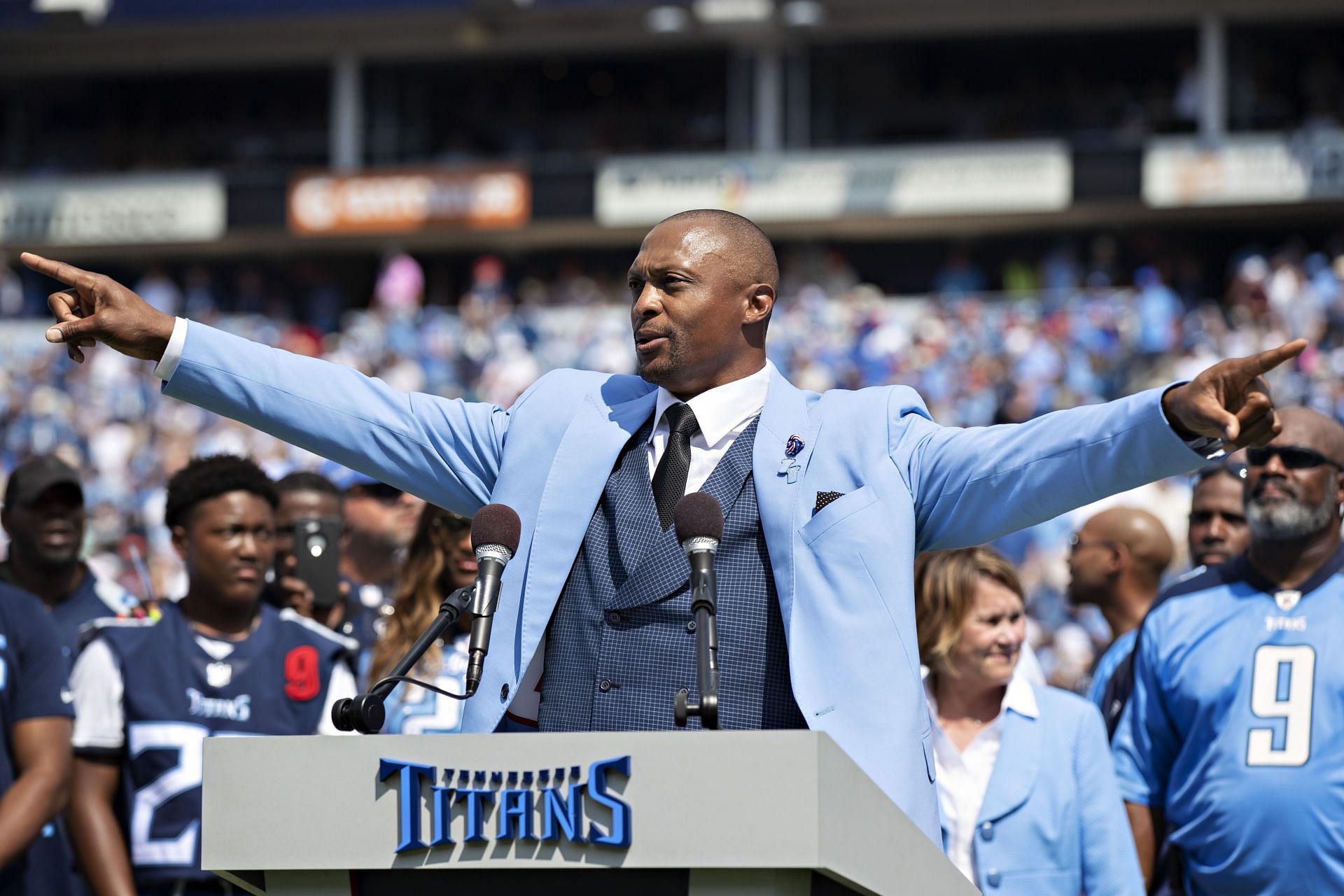 Former Titans RB Eddie George Named Pro Football Hall Of Fame