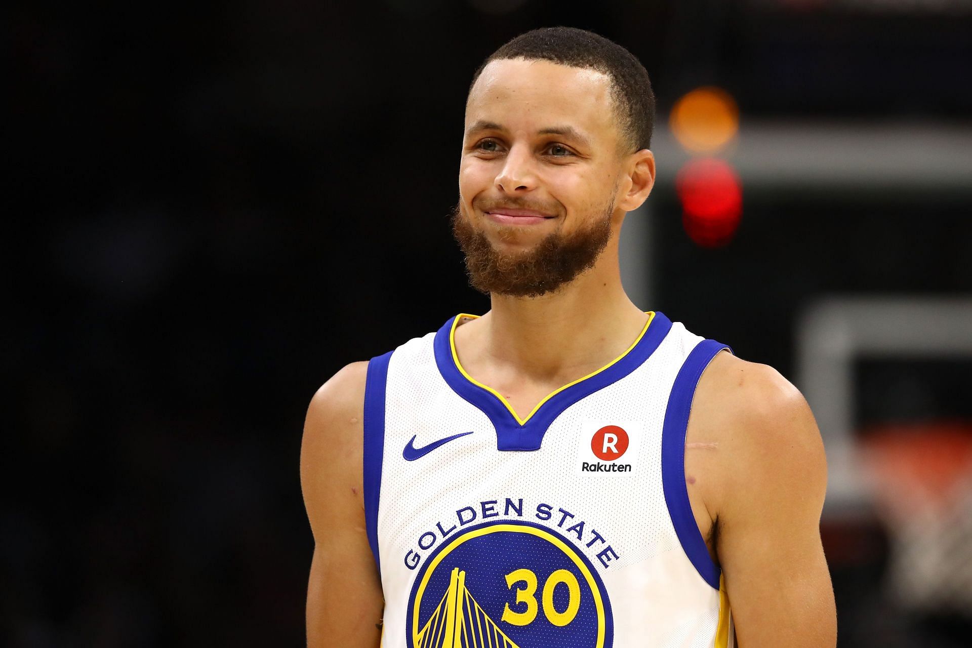 Steph Curry at the 2018 NBA Finals