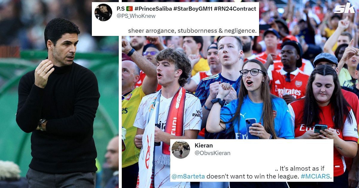 Arsenal fans unimpressed with Rob Holding being selected against City.