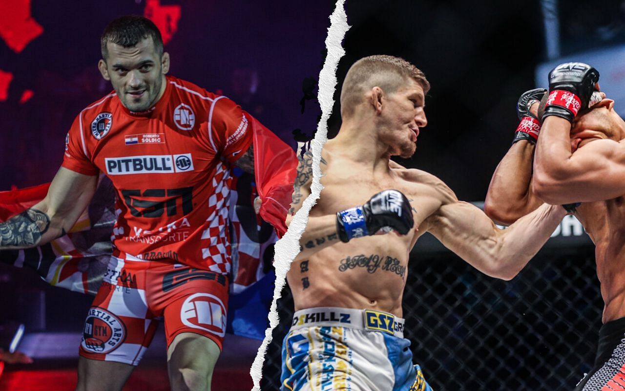 Roberto Soldic (R) / Zebaztian Kadestam (R) -- Photo by ONE Championship