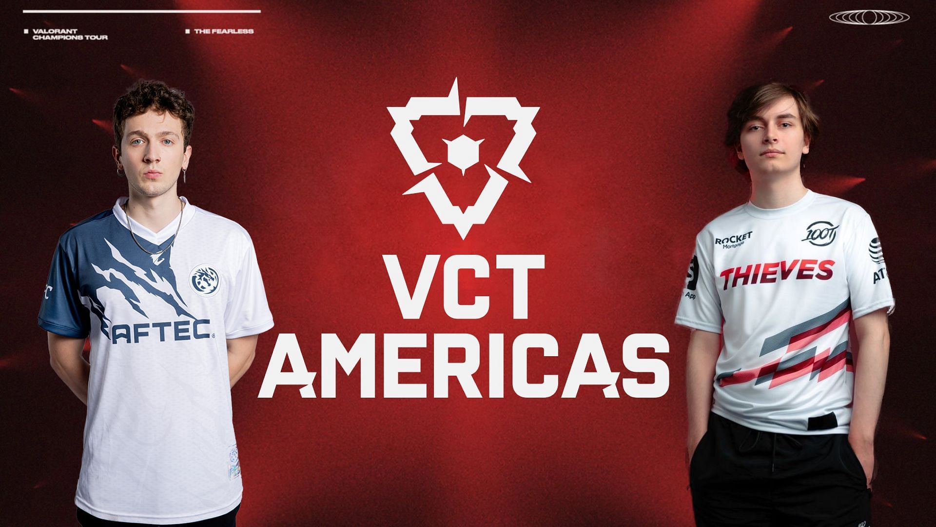 Leviatan vs 100 Thieves at VCT Americas League (Image via Sportskeeda)