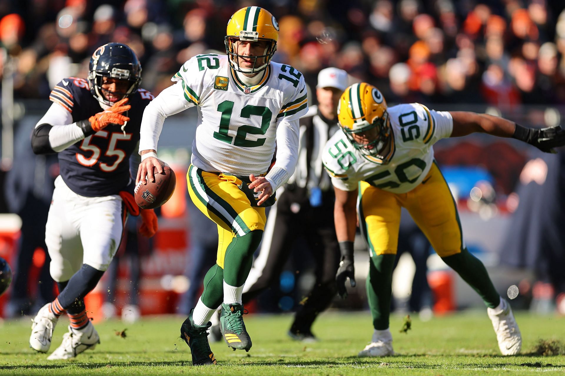 Green Bay Packers quarterback Aaron Rodgers