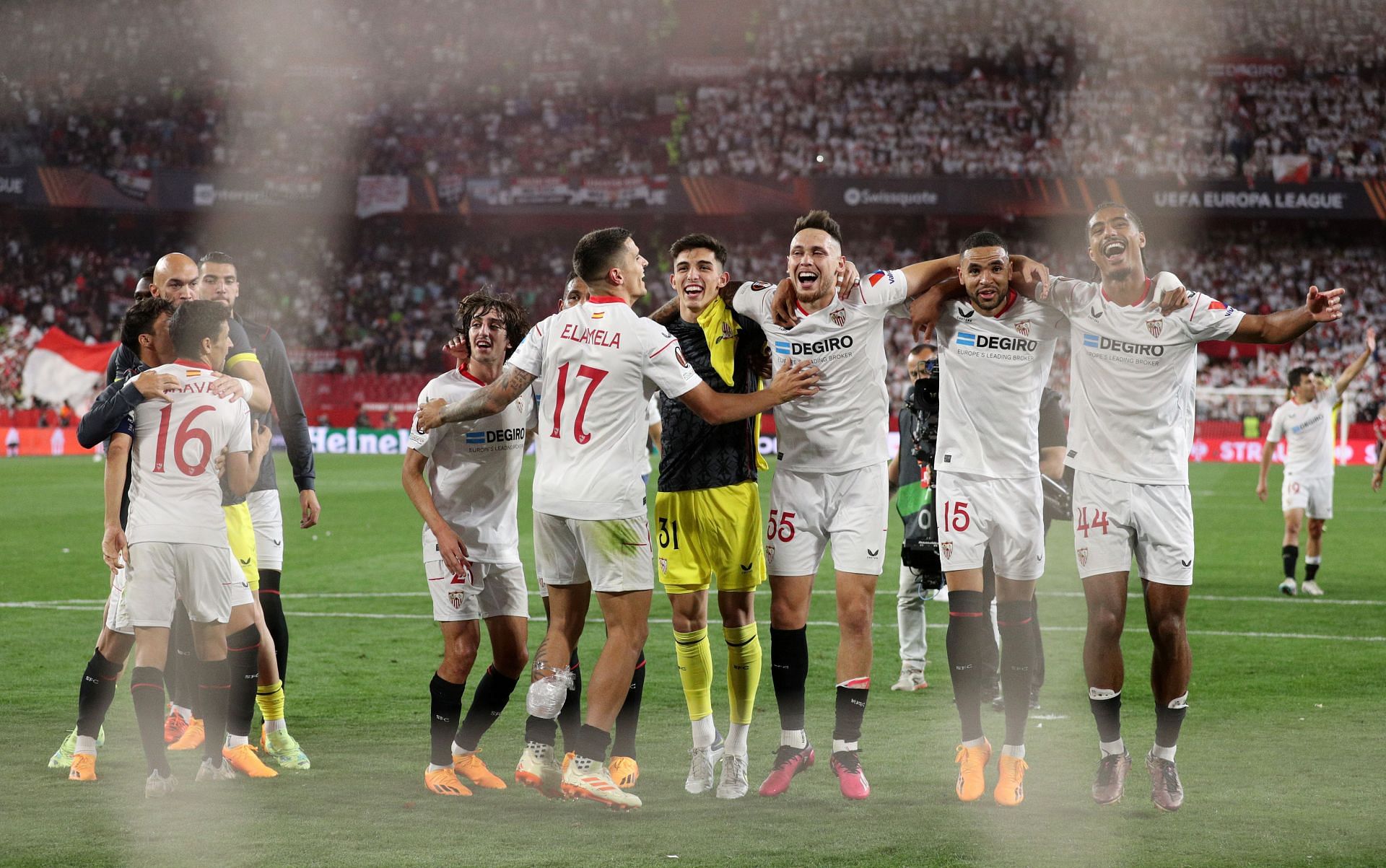 Sevilla kick on in the Europa League.