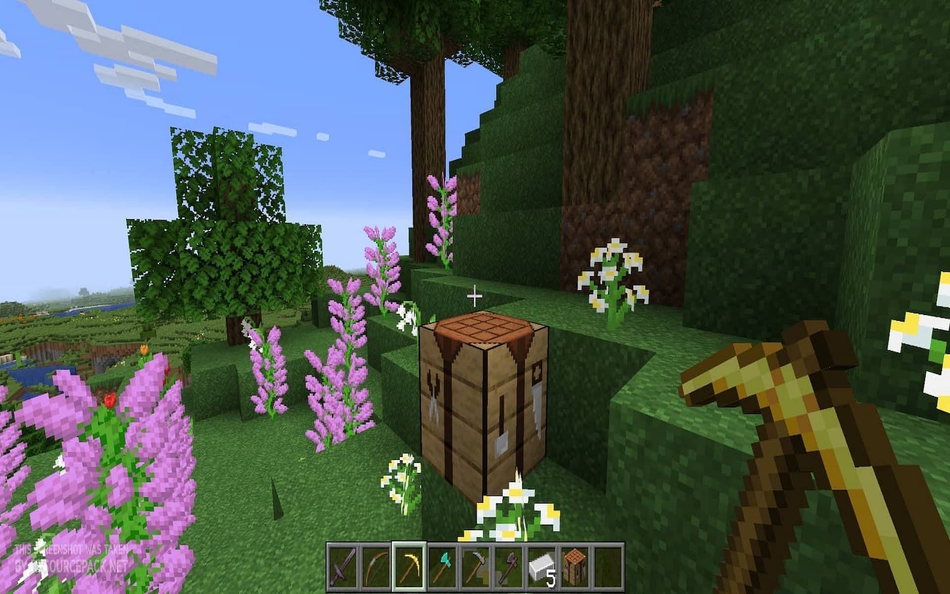 Players can change how their game looks easily with texture packs (Image via MinecraftResourcePacks.com)