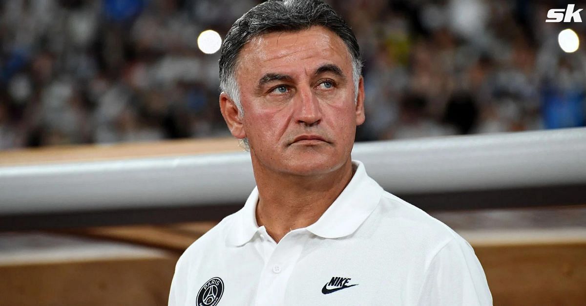 PSG manager Christophe Galtier. 