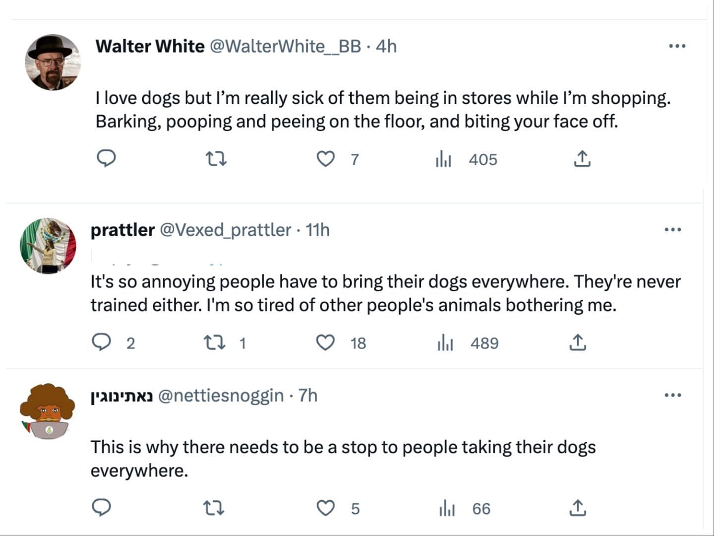 Social media users are infuriated after a dog bites a customer and the pet owner flees away from the scene. (Image via Twitter)