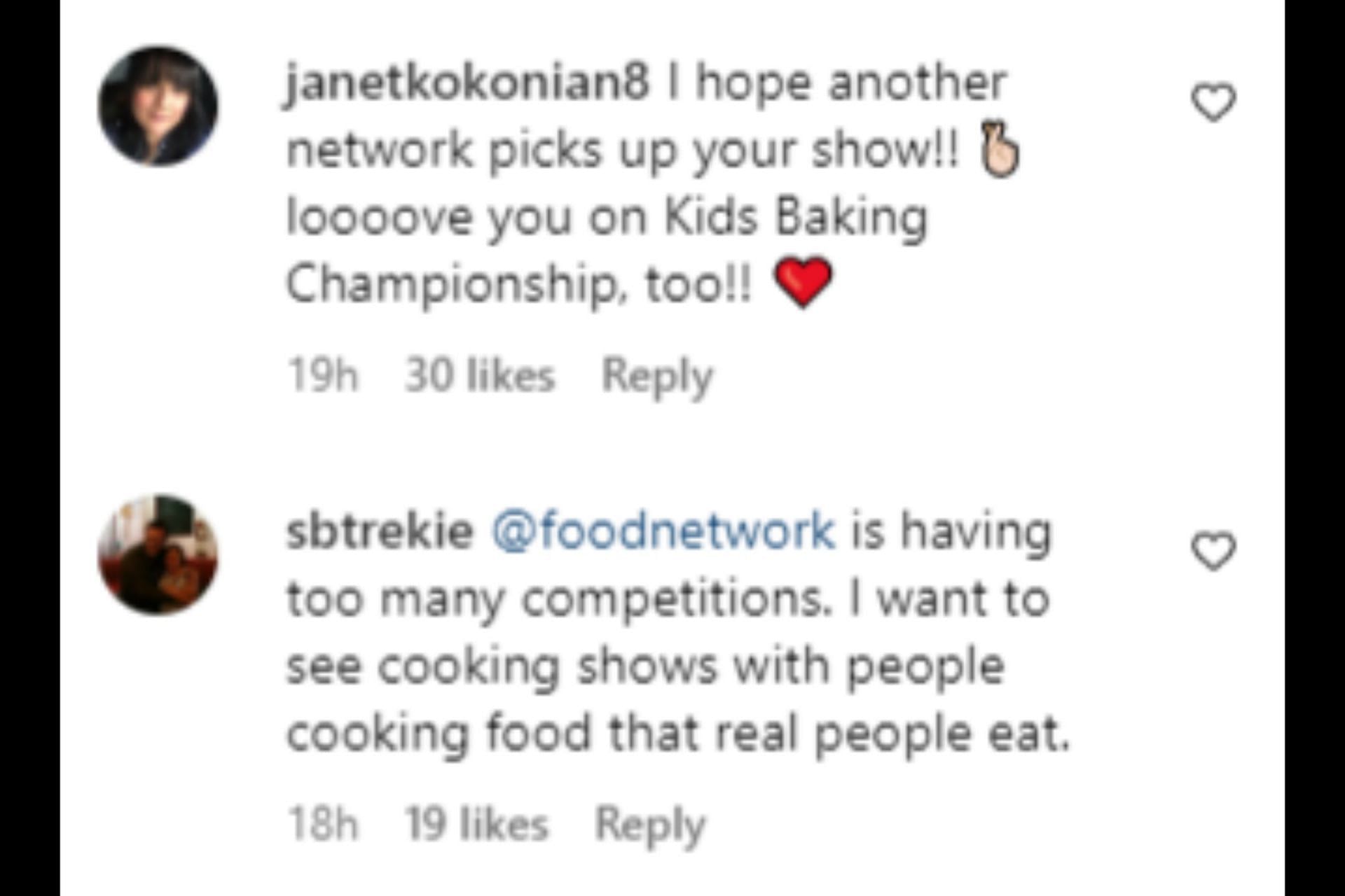 Fans react to Valerie&#039;s cooking show cancellation. (Image via Instagram/@wolfiesmom)