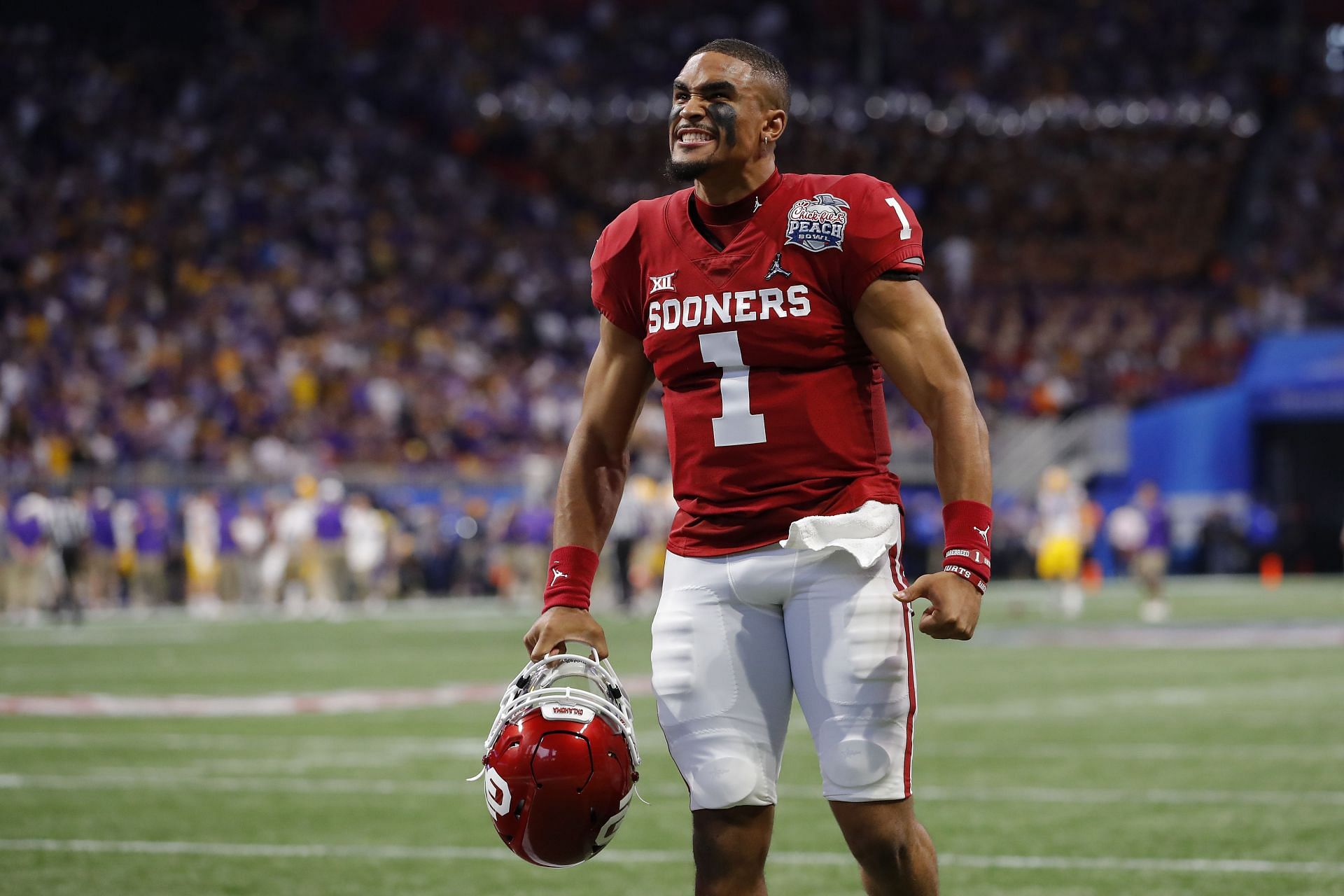 College Football Playoff Semifinal at the Chick-fil-A Peach Bowl - LSU v Oklahoma