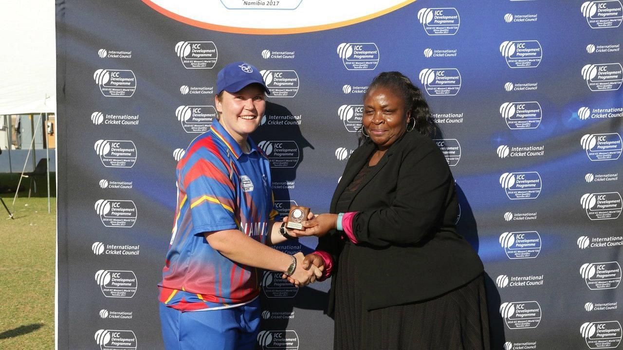 Sune Wittmann is an important player for Namibia. (PC: ICC)