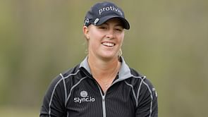 " It was not too rich" - Jennifer Kupcho asks famed chef at the Chevron Champion's Dinner to make macaroni and cheese