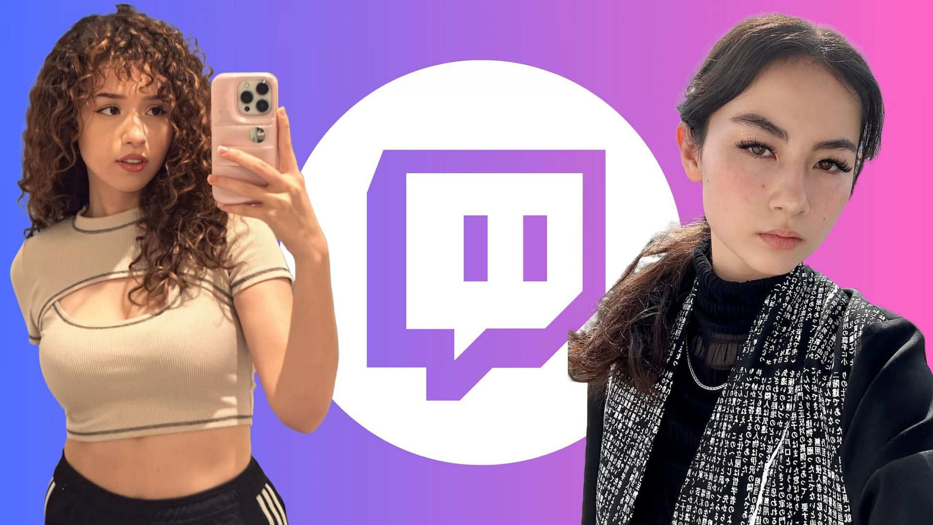 Comparing 2022 Twitch stats of Pokimane and Kyedae (Image - Sportskeeda)