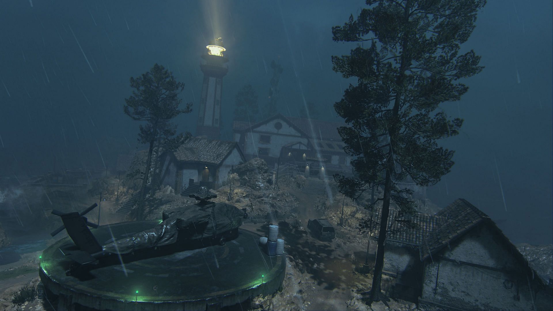 Palayo&#039;s Lighthouse map of Modern Warfare 2 (Image via Activision) 