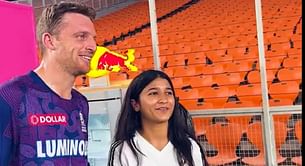 [Watch] “So, you’ll be the only one wearing pink tomorrow” – RR's Jos Buttler channels his inner comedian during special meet with young fan