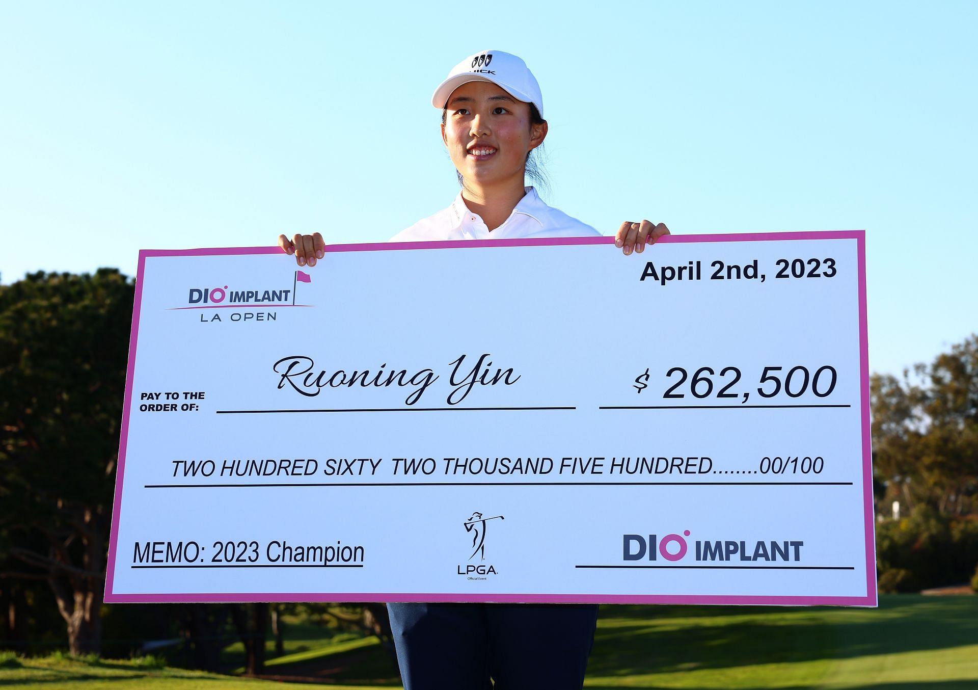 How much did golfers win at the LPGA Tour’s Dio Implant LA Open? Prize