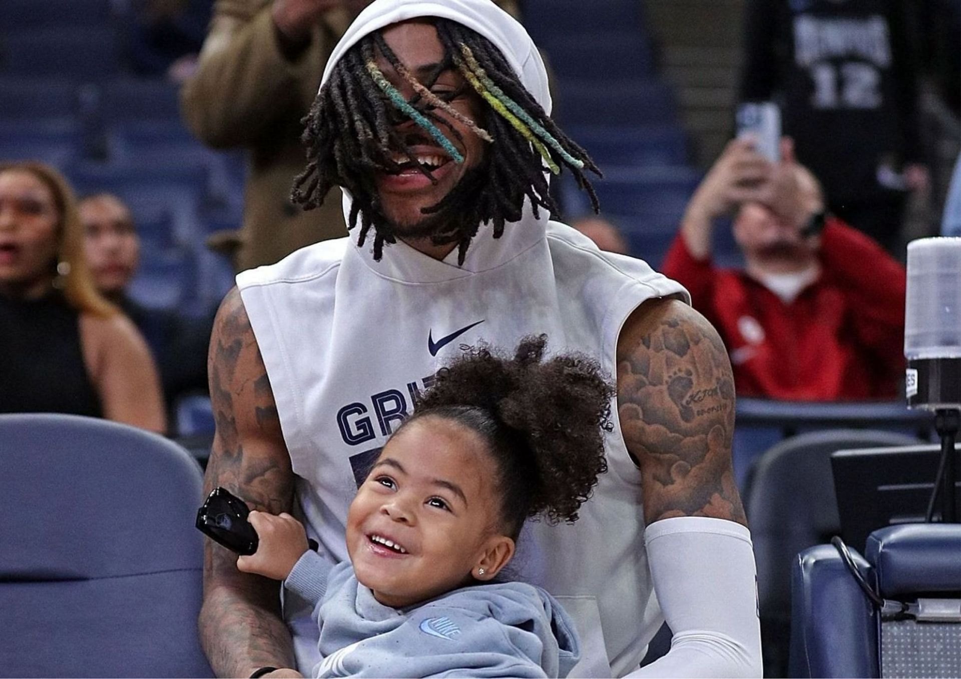 Ja Morant celebrated the Memphis Grizzlies