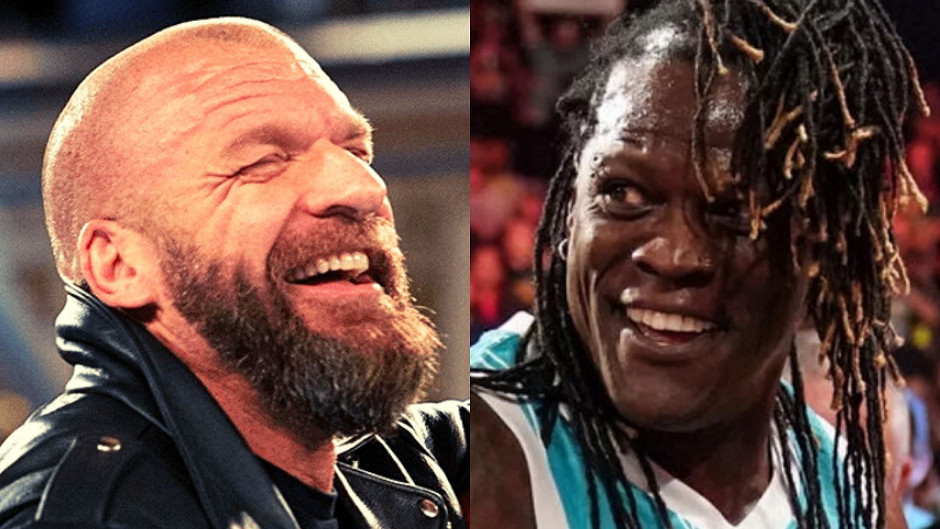 Triple H and R-Truth wrestled back in 2011 in tag team action.