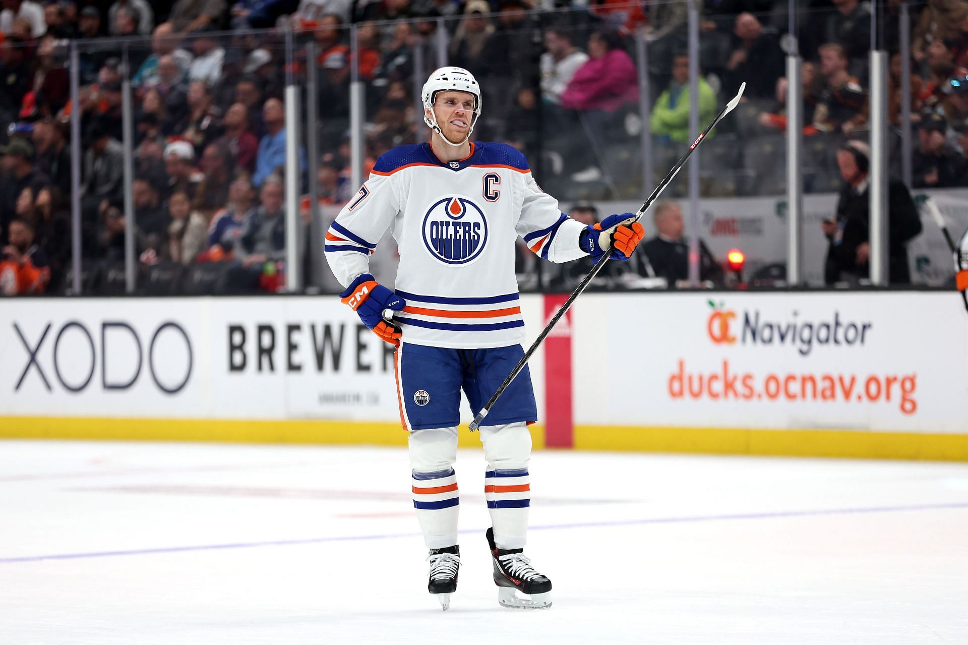 Edmonton Oilers v Anaheim Ducks