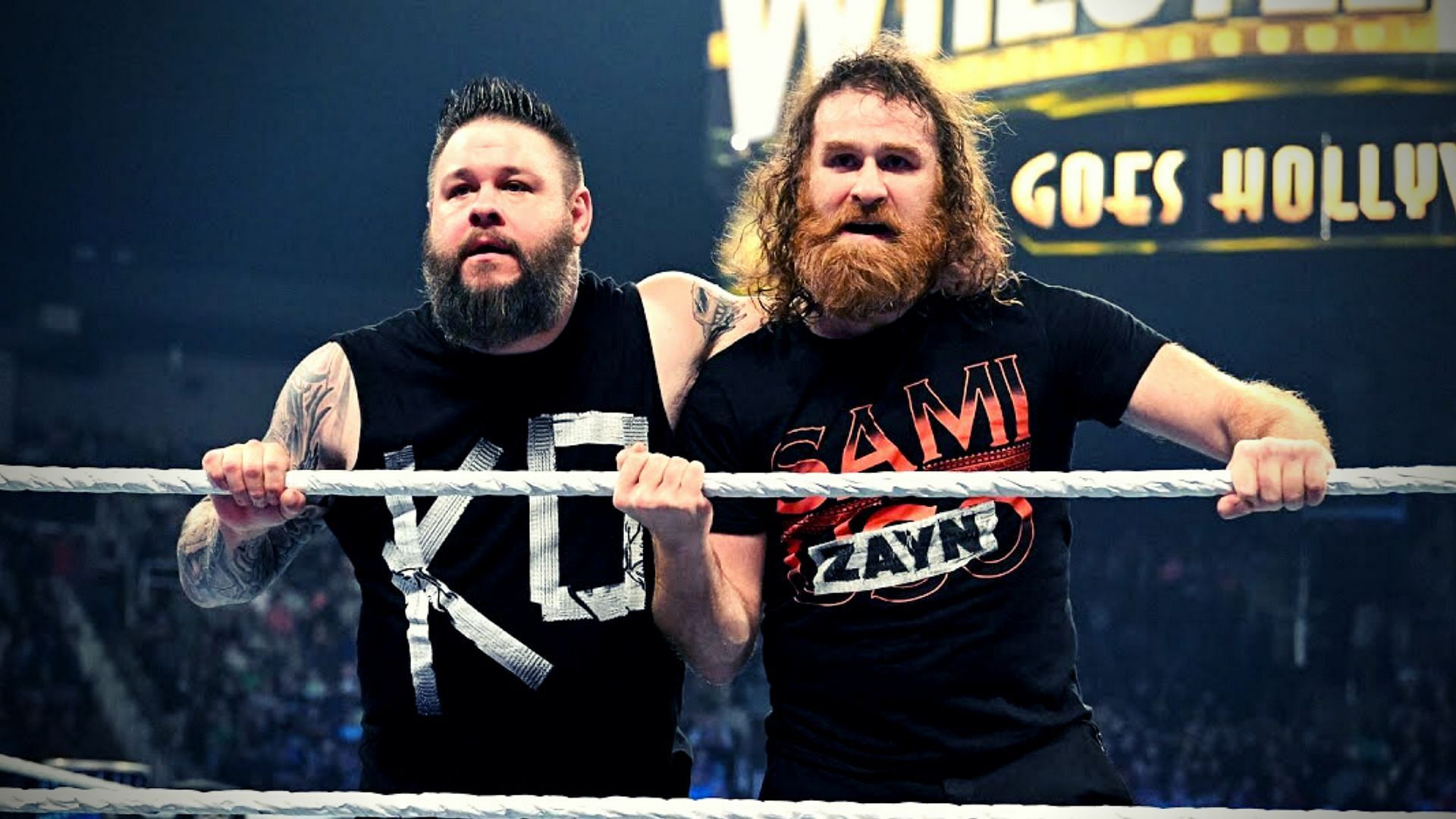 Kevin Owens and Sami Zayn are currently the Undisputed WWE Tag Team Champions
