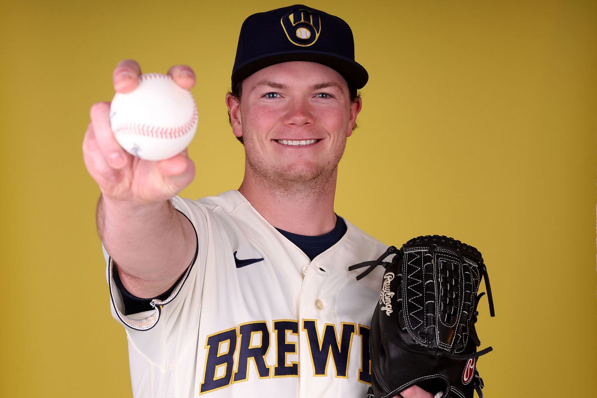 Brewers Pitcher Gus Varland Takes Padres Manny Machado 105 MPH