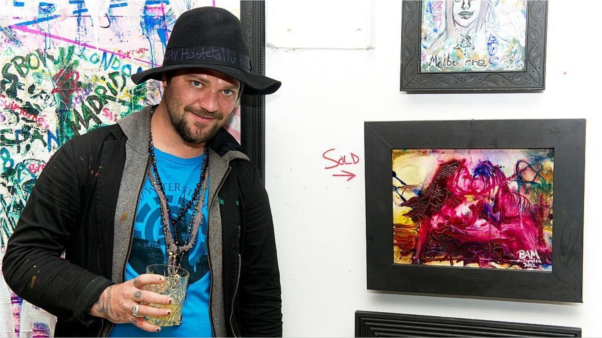 Bam Margera reportedly hit his brother Jesse (Image via Gilbert Carrasquillo/Getty Images)