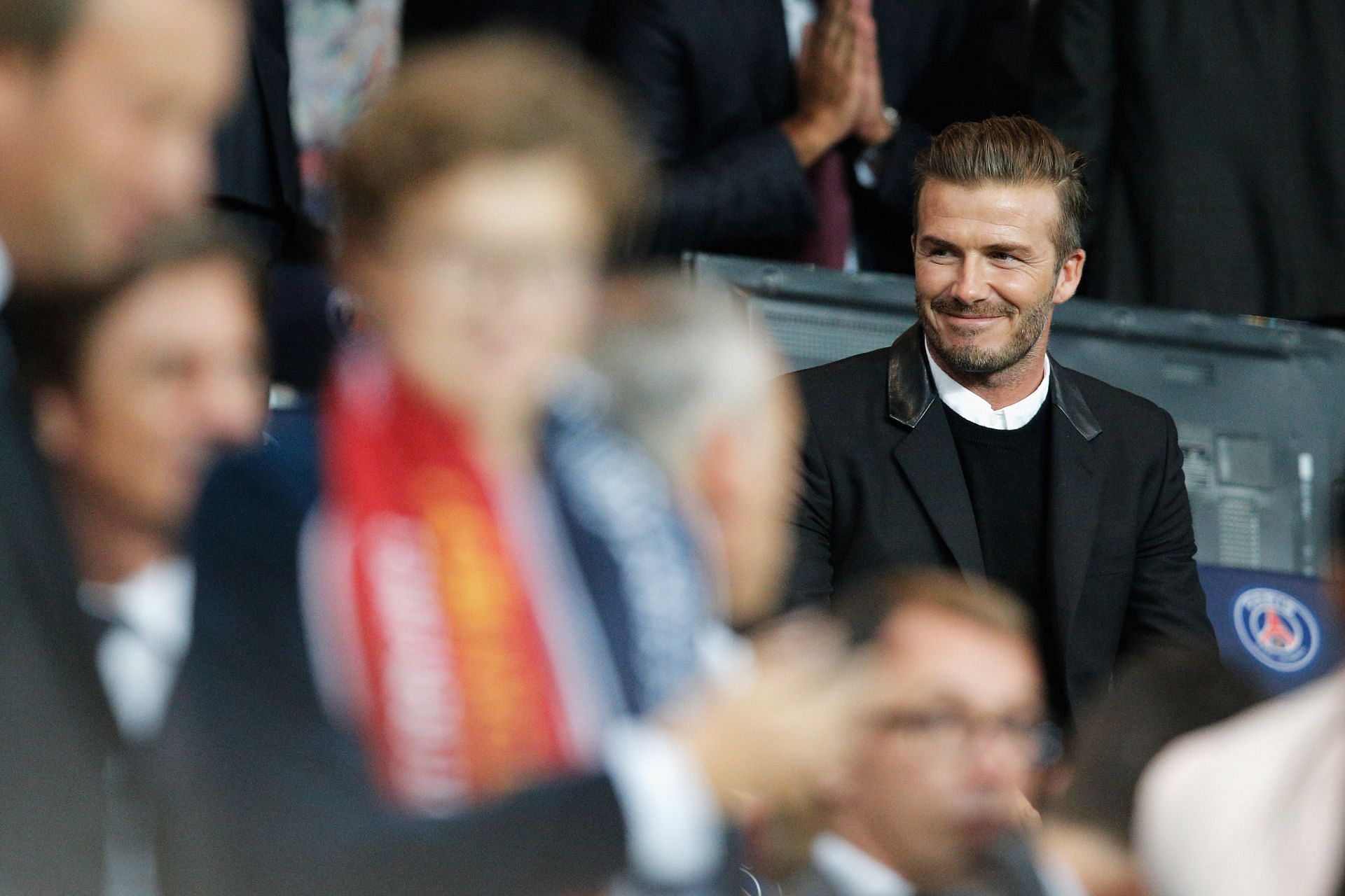 David Beckham struggled against Messi in 2013.