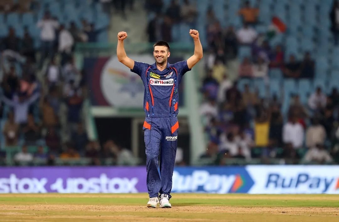 Mark Wood in action for LSG [IPLT20] 