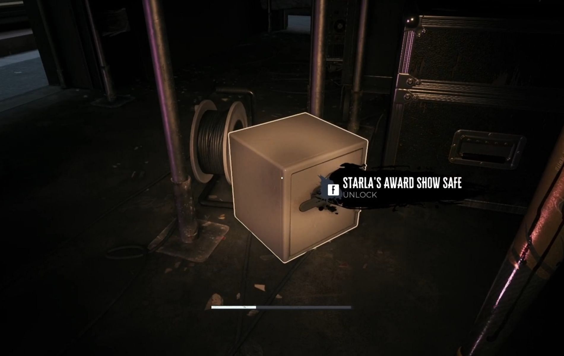 A guide to opening up Starla&rsquo;s Award Show Safe in Dead Island 2 (Image via Dambuster Studios)