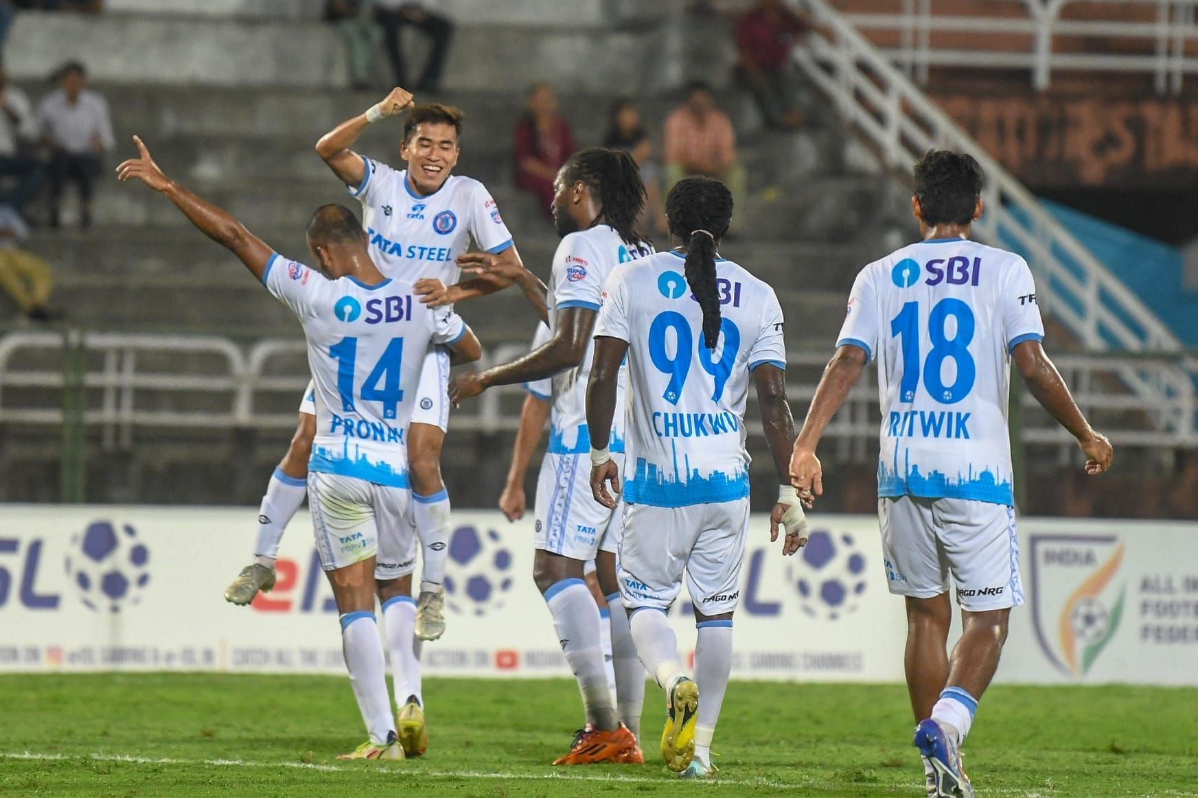 Jamshedpur FC beat FC Goa (Image courtesy: AIFF Media)