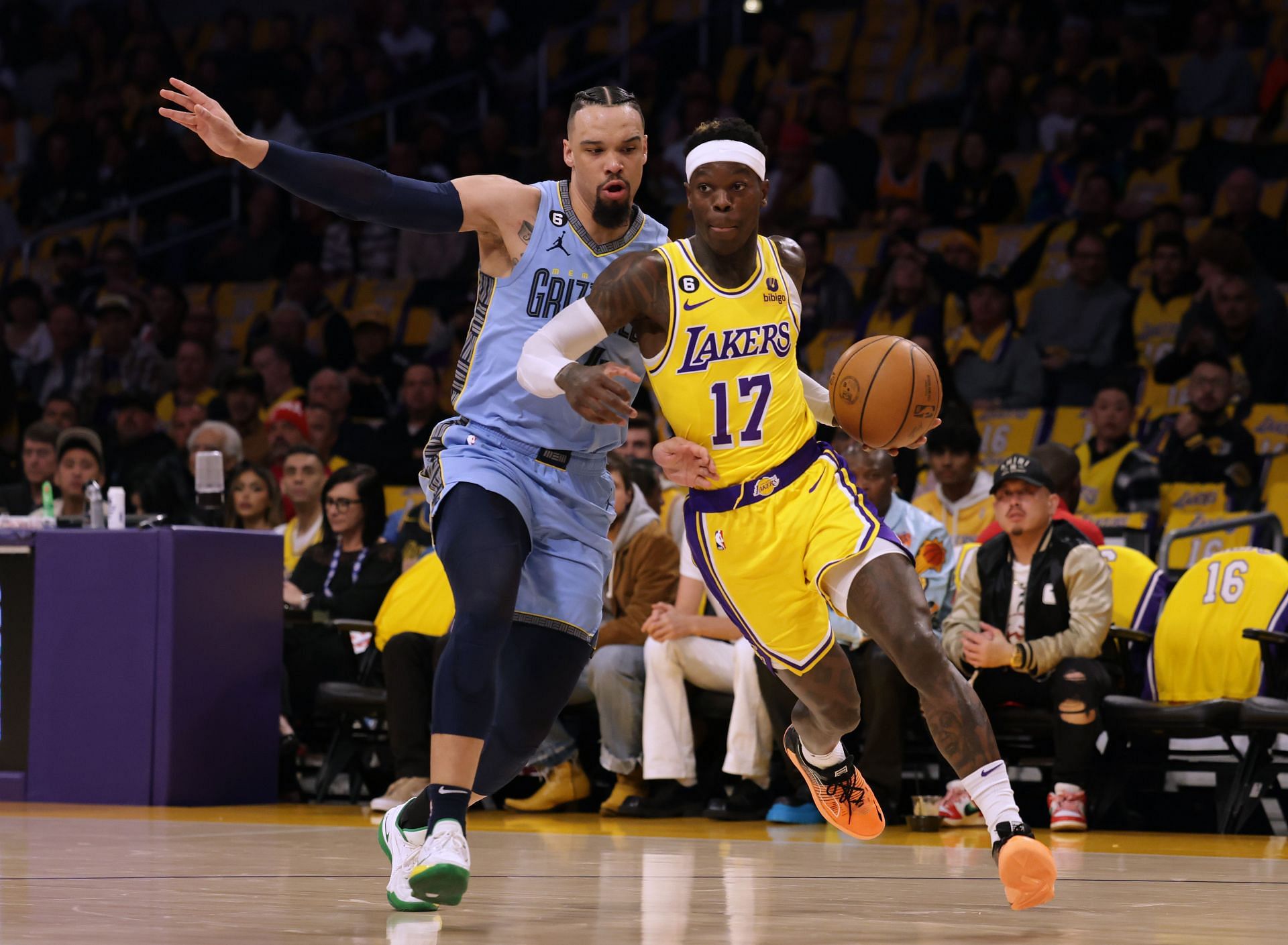 The Lakers vs Grizzlies series will likely go to six or seven games (Image via Getty Images)