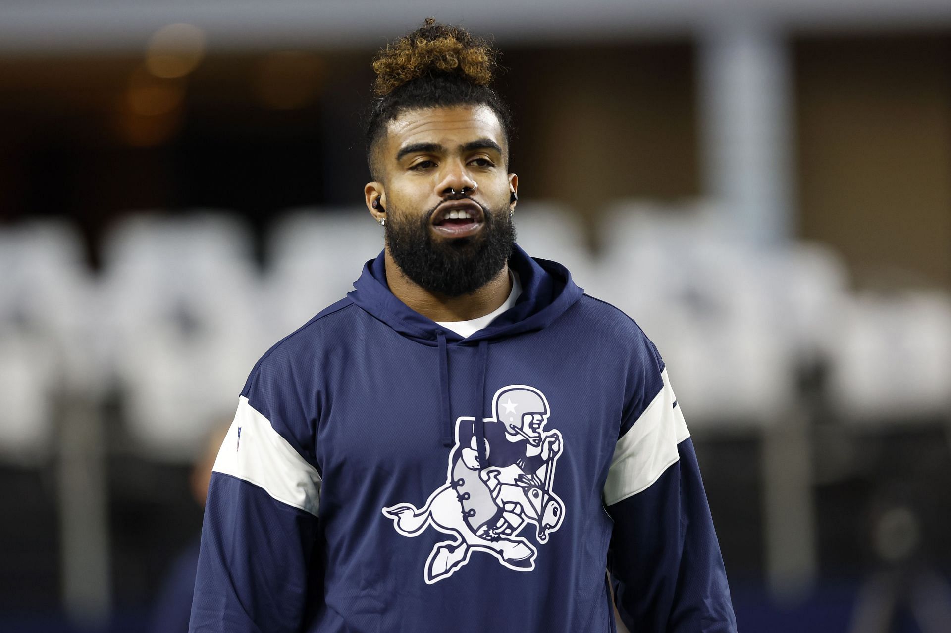 The Dallas Cowboys released running back Ezekiel Elliott last month