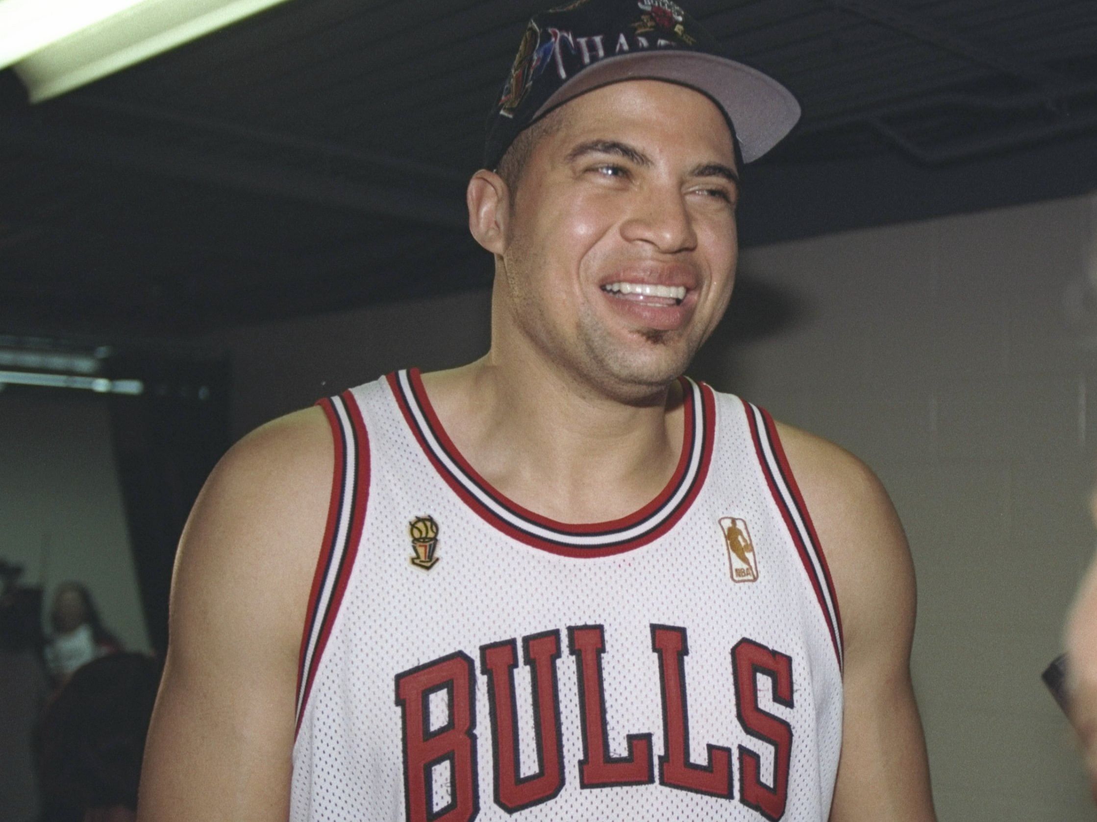 Bison Dele during his time with the Chicago Bulls.