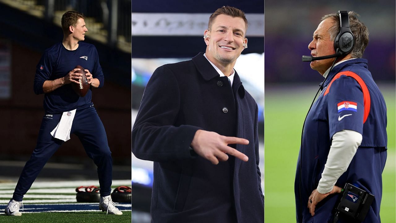 Rob Gronkowski shuts down rumors of Bill Belichick shopping Mac Jones: 'I  think that was fake news'