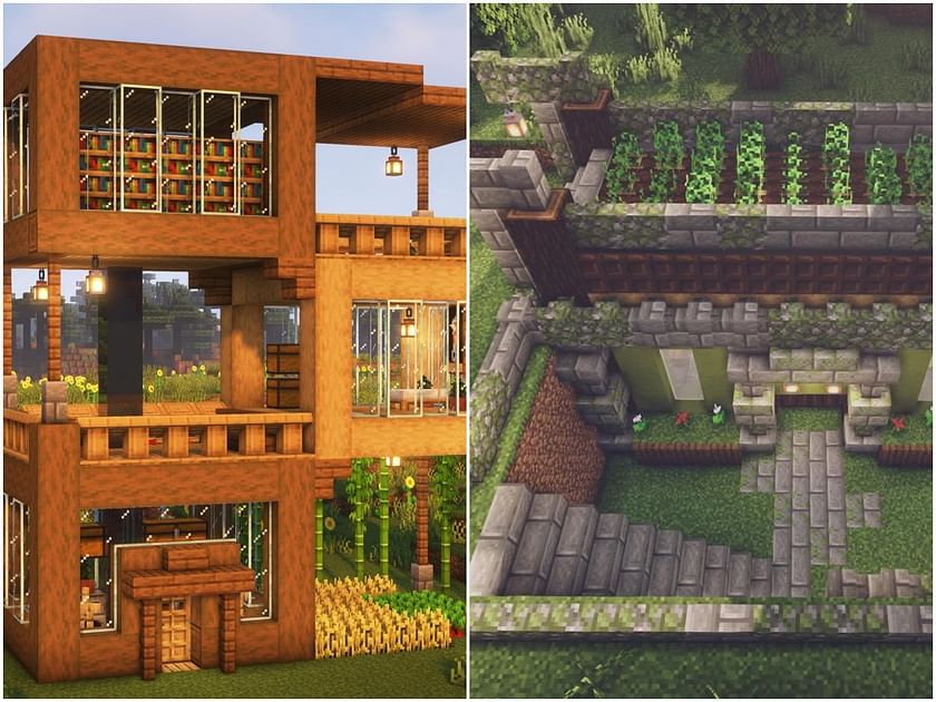 Build you a house to start a world in minecraft survival by