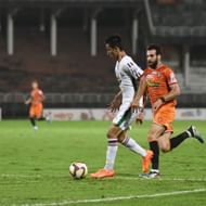 Kiyan had a poor game today (Image courtesy: AIFF Media)