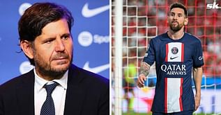 “We did not have any contact” – Mateu Alemany reveals Barcelona did not speak with Lionel Messi over transfer during his recent visit