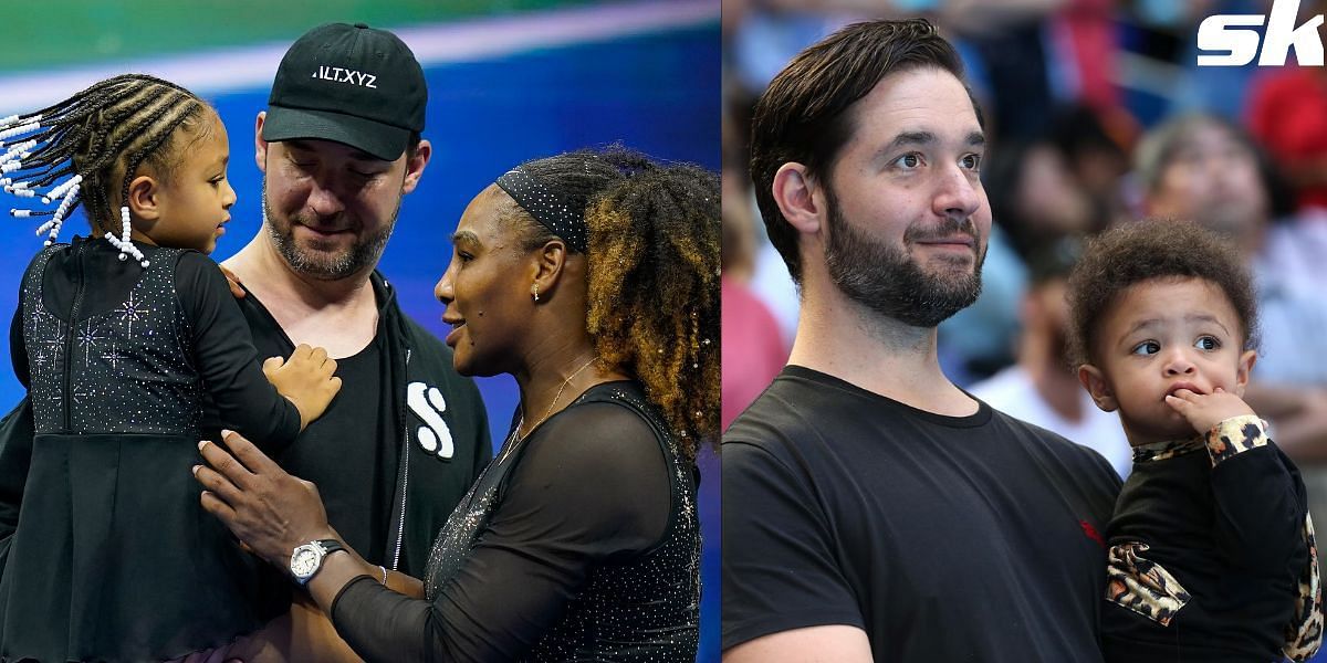 Serena Williams, Alexis Ohanian and their daughter Olympia Ohanian