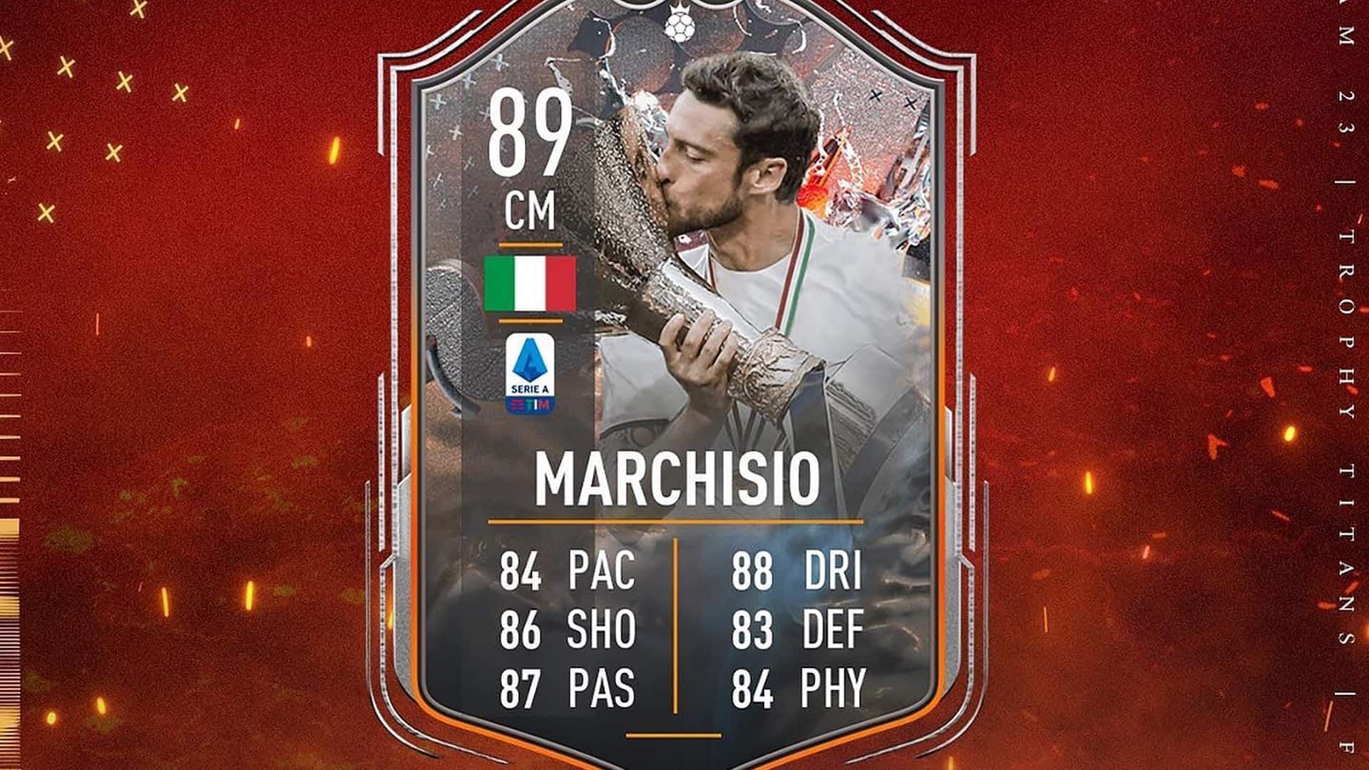 Claudio Marchisio Trophy Titans SBC: FIFA 23 Claudio Marchisio Trophy  Titans SBC - How to complete, estimated costs, and more