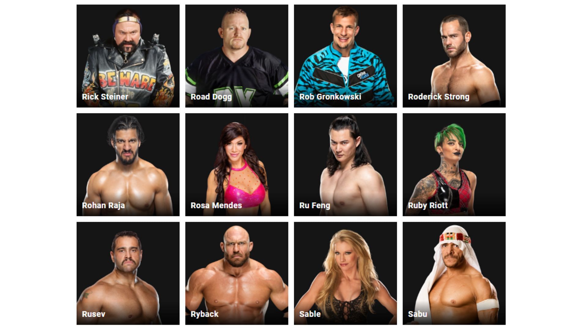 Roderick Strong can now be found in the official WWE Alumni section.