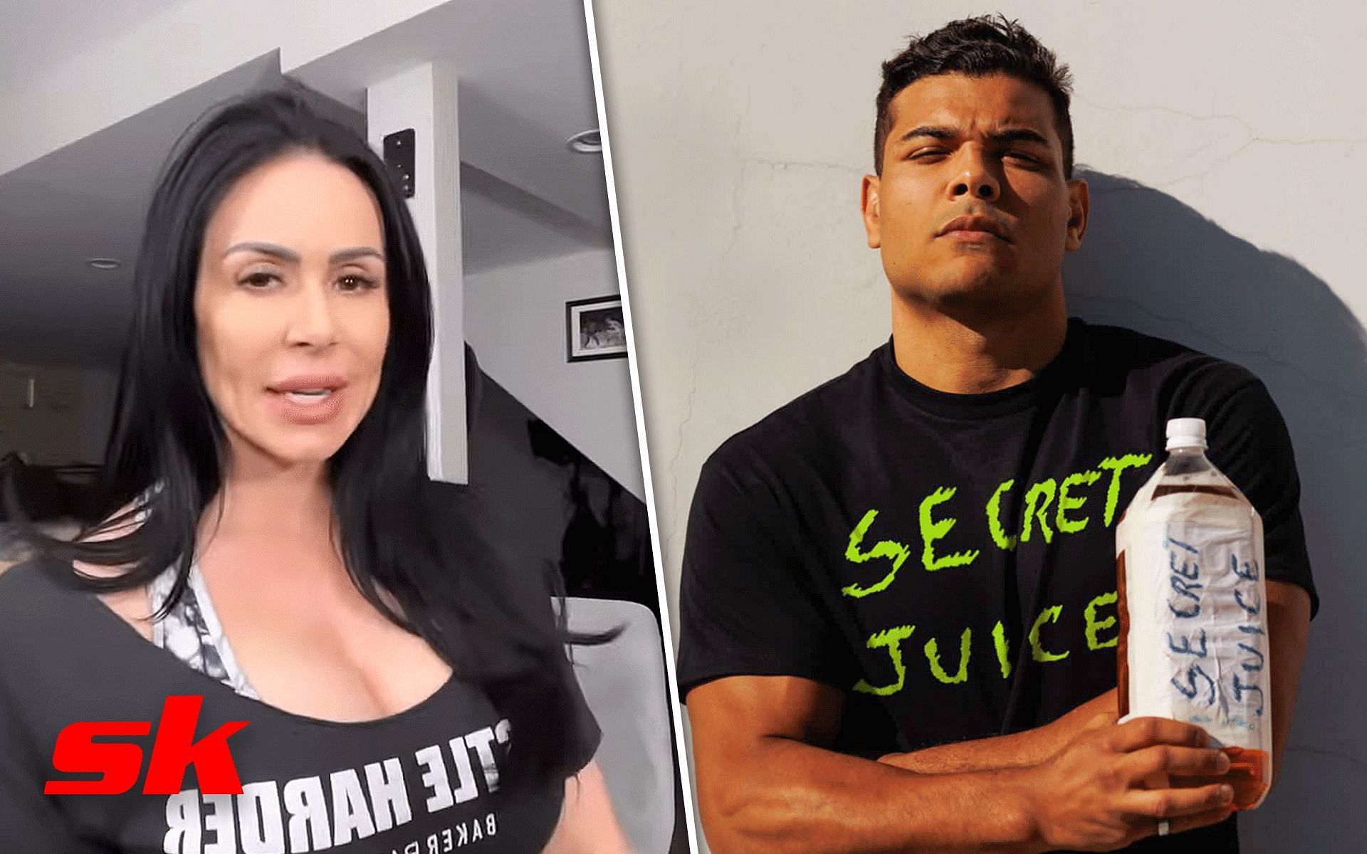 Kendra Lust reacts to the launch of Paulo Costa