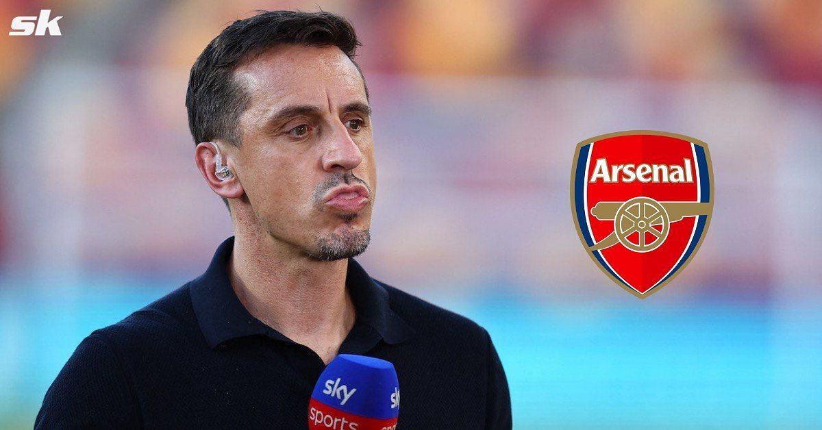 Gary Neville advises Arsenal to play freely against Manchester City