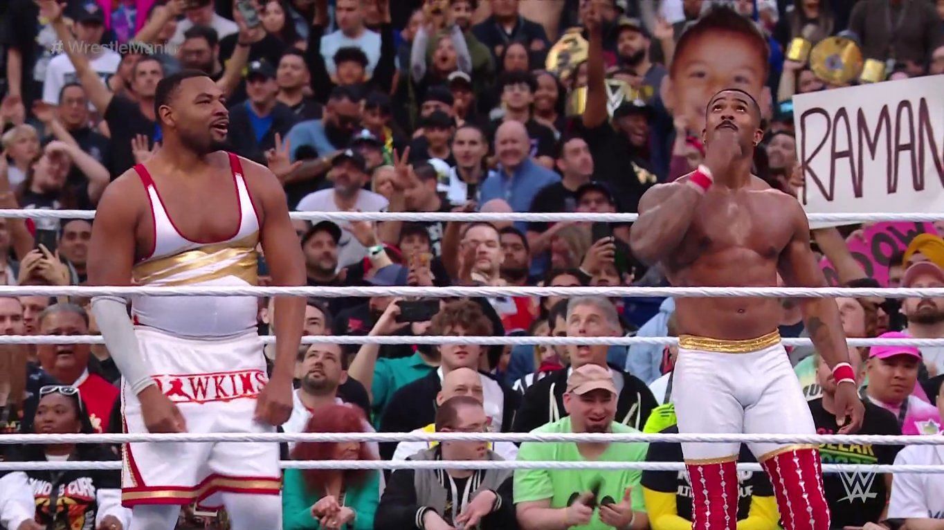 The Street Profits are the former WWE RAW Tag Team Champions.