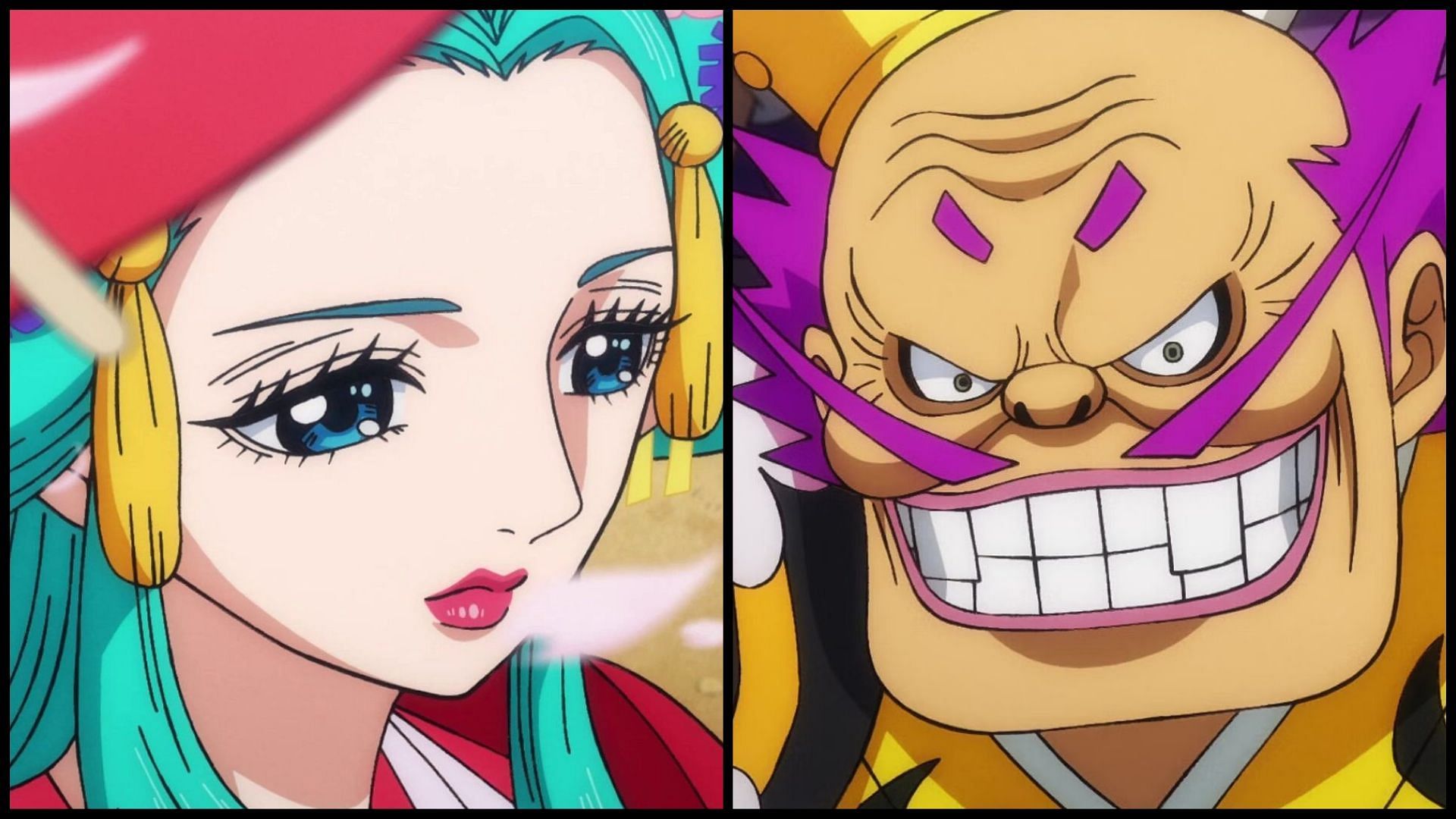 Have Orochi and Komurasaki truly reunited ahead of One Piece Episode 1059? (Image via Toei Animation)