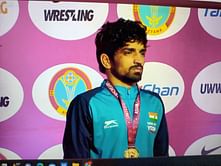 Aman Sehrawat clinches gold medal in men’s 57kg at Asian Wrestling Championships