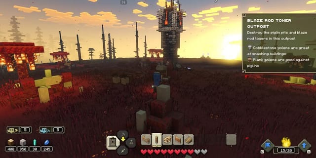 How and where to destroy Piglin Structures in Minecraft Legends easily