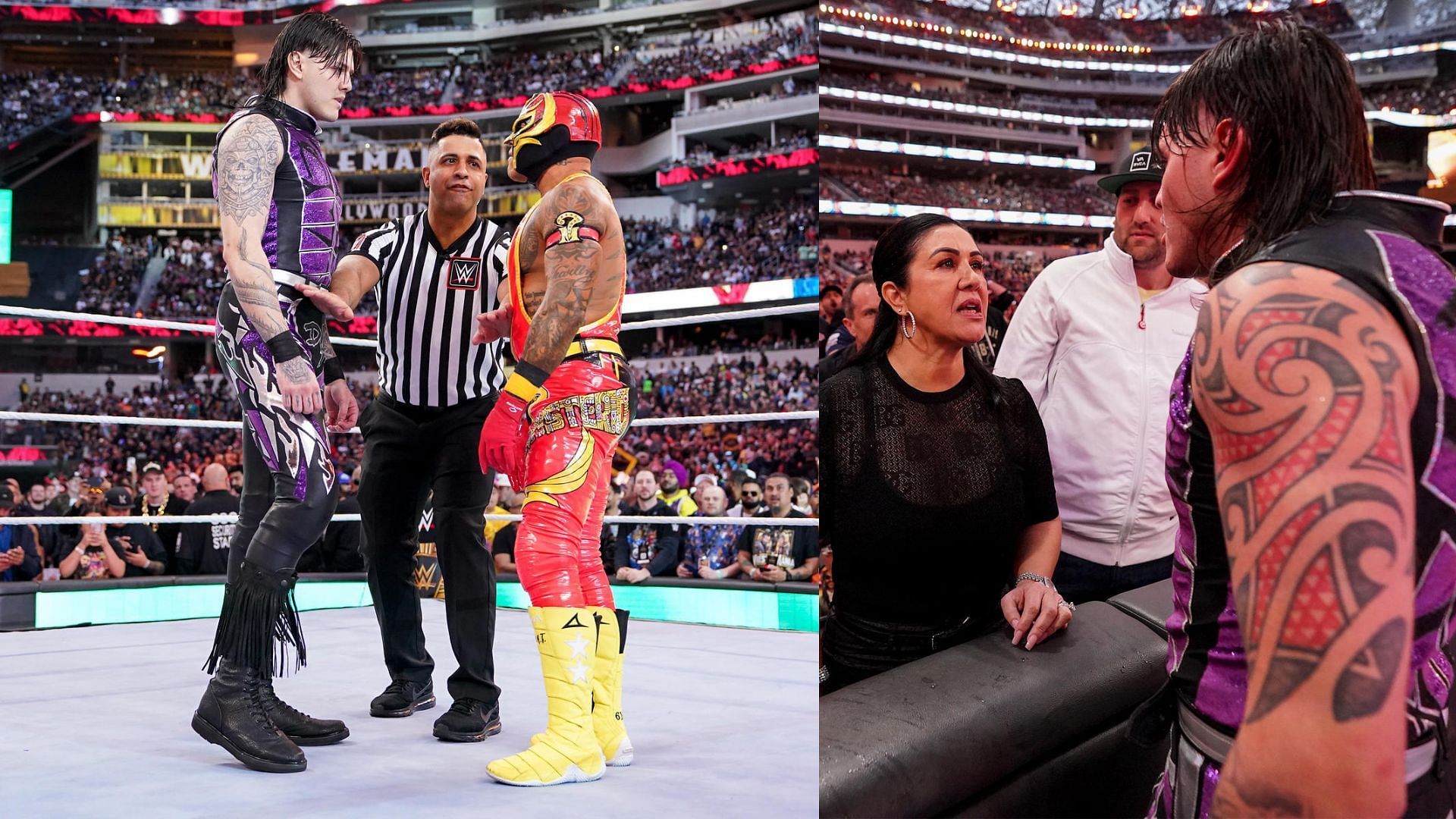 Dominik Mysterio had a terrible evening at WrestleMania Saturday.
