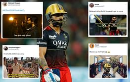"Coming to break his own record of 973 runs" - Fans react after RCB's Virat Kohli hits stunning half-century vs LSG in IPL 2023