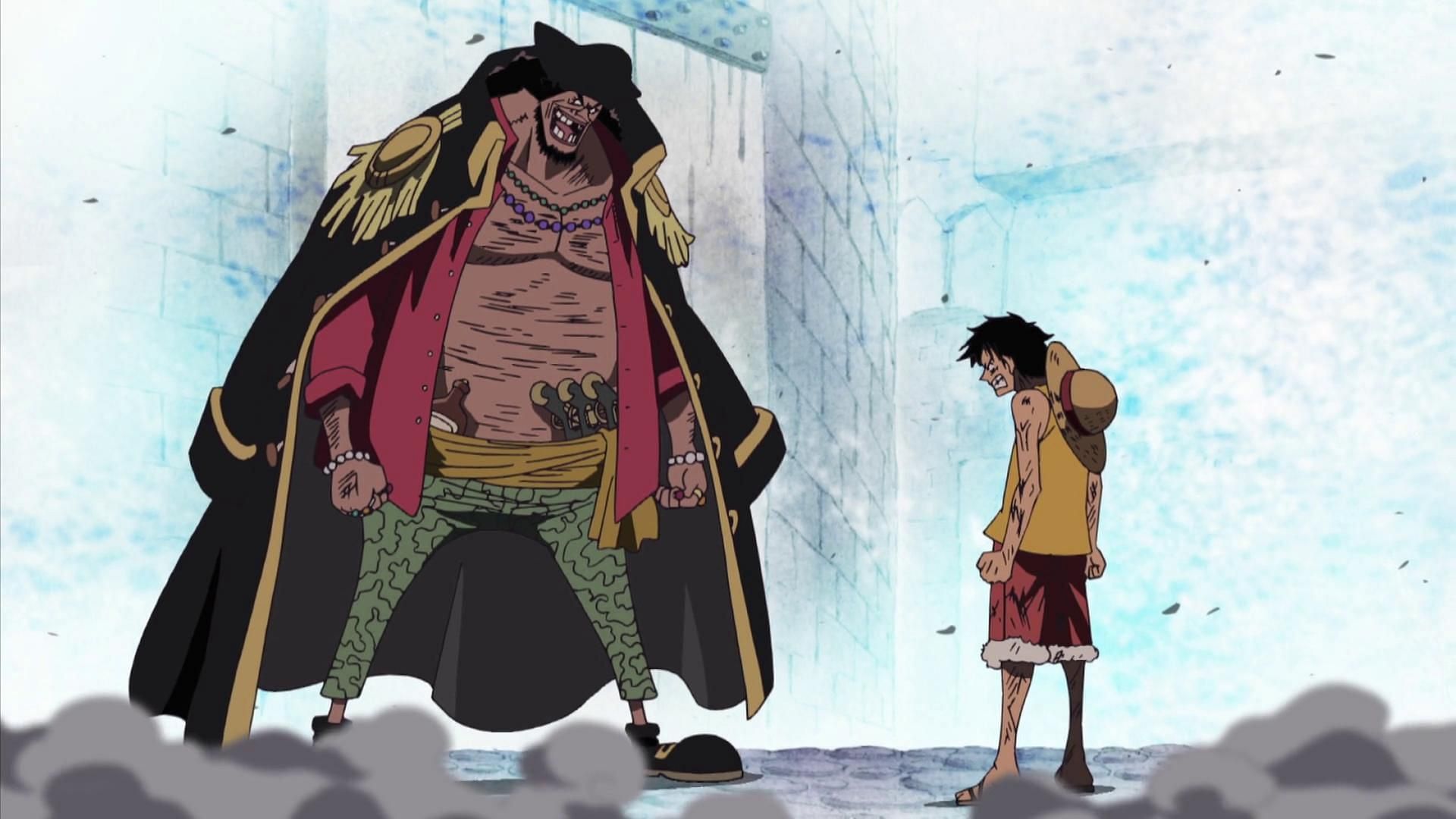 Sooner or later, Teach, and Luffy will clash (Image via Toei Animation, One Piece)