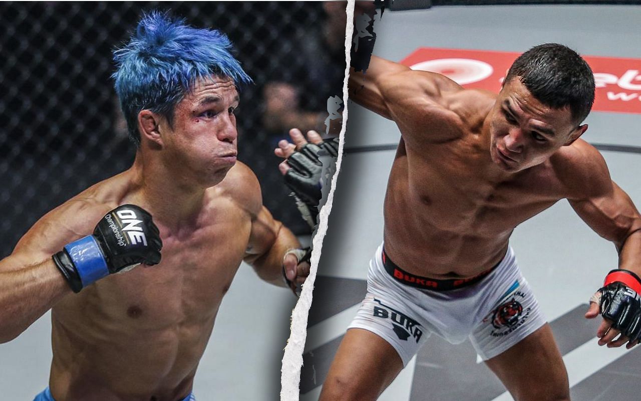 (left) Reece McLaren and (right) Kairat Akhmetov [Credit: ONE Championship]