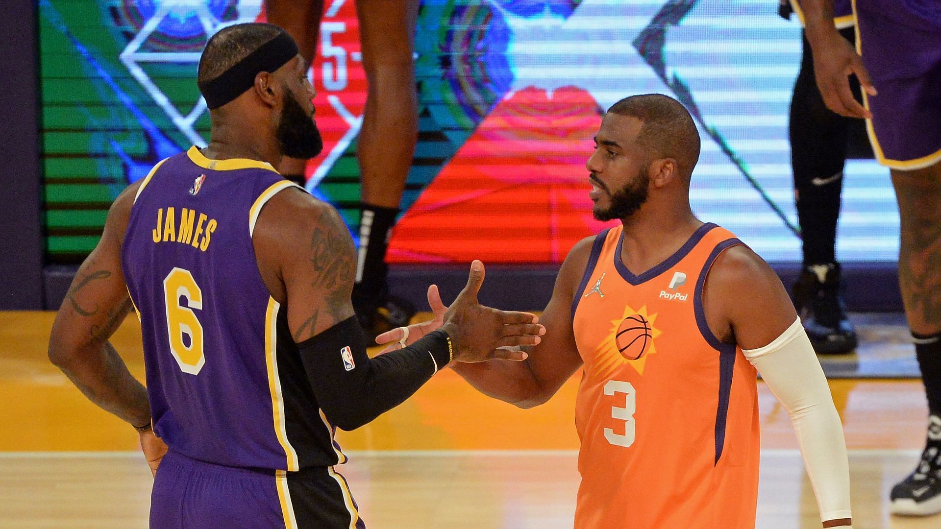 LeBron James and Chris Paul could meet in the first round of the 2023 NBA playoffs.