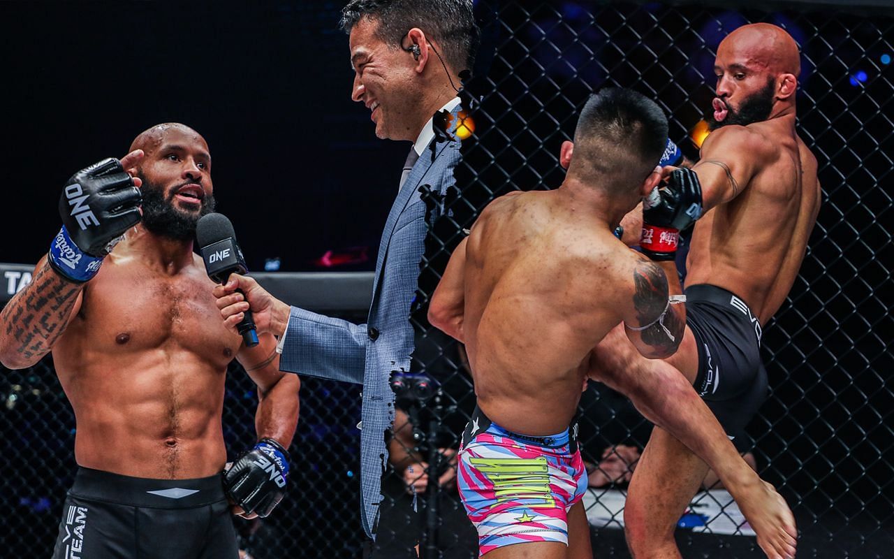 Demetrious Johnson, Rodtang Jitmuangnon | Image courtesy of ONE